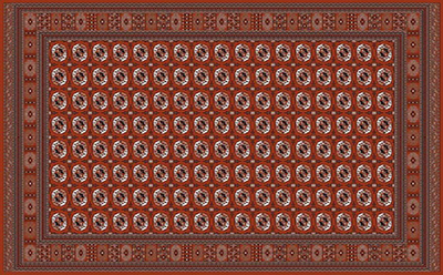 Turkmen carpet